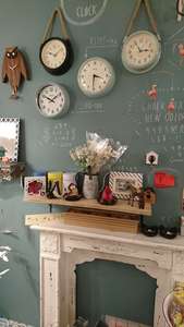 黒板ペンキで壁のリニューアル計画中のブログ画像