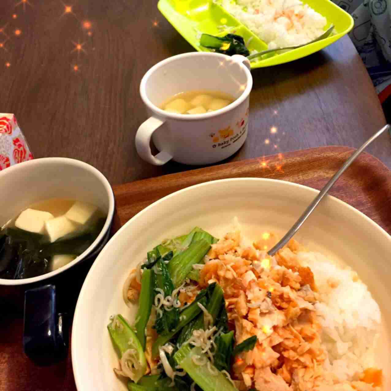 おやこ飯のブログ画像